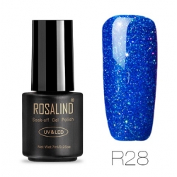 Гел Лак Брокатна Серия 7ml R28 Rosalind